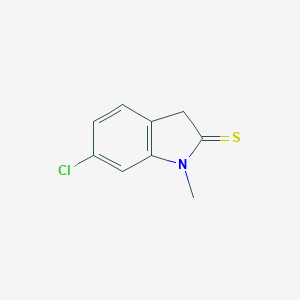 6-chloro-1-methyl-2,3-dihydro-1H-indole-2-thione图片
