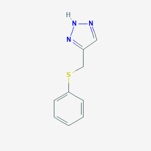 5-[(phenylsulfanyl)methyl]-1H-1,2,3-triazole图片