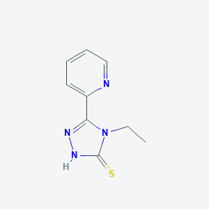 4-ethyl-5-pyridin-2-yl-4H-1,2,4-triazole-3-thiol图片