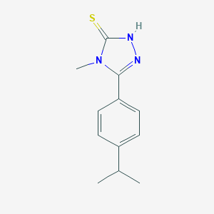 5-(4-Isopropylphenyl)-4-methyl-4H-1,2,4-triazole-3-thiol图片