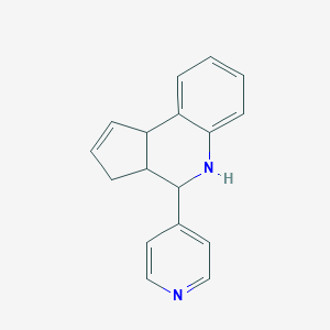4-Pyridin-4-yl-3a,4,5,9b-tetrahydro-3H-cyclopenta-[c]quinoline图片