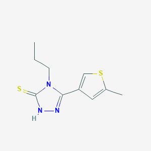 5-(5-Methylthien-3-yl)-4-propyl-4H-1,2,4-triazole-3-thiol图片
