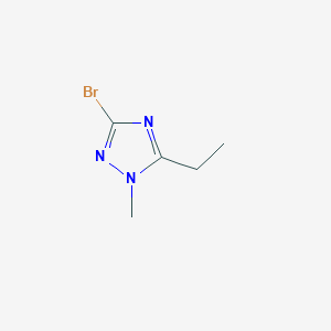 3-bromo-5-ethyl-1-methyl-1H-1,2,4-triazole图片