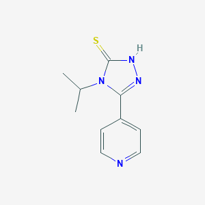4-isopropyl-5-pyridin-4-yl-4H-1,2,4-triazole-3-thiol图片
