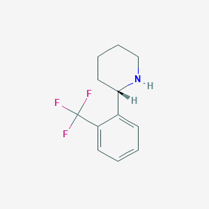 (S)-2-(2-(TRIFLUOROMETHYL)PHENYL)PIPERIDINE图片