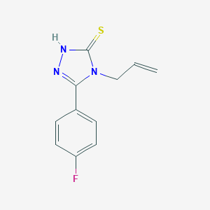 5-(4-Fluorophenyl)-4-(prop-2-en-1-yl)-4H-1,2,4-triazole-3-thiol图片
