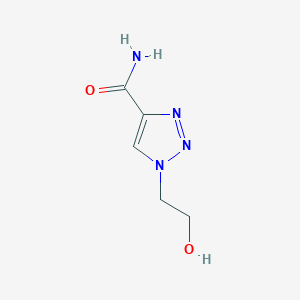 1-(2-hydroxyethyl)-1H-1,2,3-triazole-4-carboxamide图片