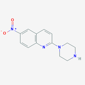 6-NITRO-2-PIPERAZIN-1-YL-QUINOLINE图片