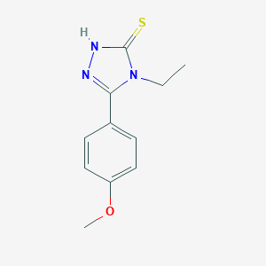 4-Ethyl-5-(4-methoxyphenyl)-4H-1,2,4-triazole-3-thiol图片