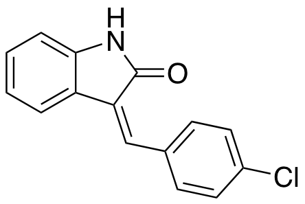 3-[(4-Chlorophenyl)methylene]-1,3-dihydro-2H-indol-2-one图片