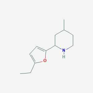 2-(5-ethylfuran-2-yl)-4-methylpiperidine图片