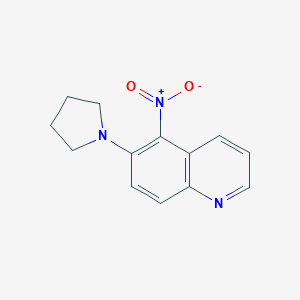 5-Nitro-6-(Pyrrolidin-1-Yl)Quinoline图片