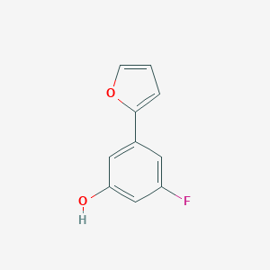 3-Fluoro-5-(furan-2-yl)phenol图片