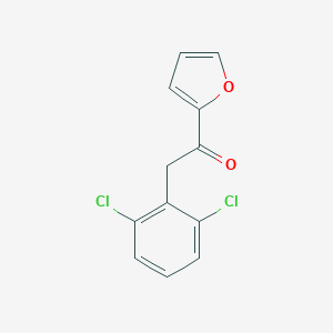 2-(2,6-dichlorophenyl)-1-(furan-2-yl)ethan-1-one图片