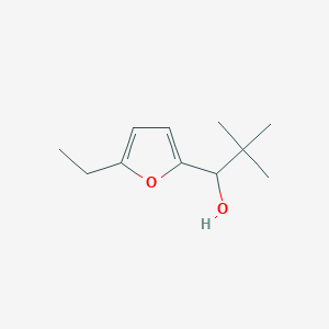 1-(5-ethylfuran-2-yl)-2,2-dimethylpropan-1-ol图片