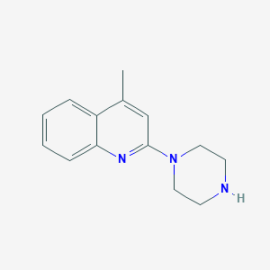 4-Methyl-2-piperazin-1-ylquinoline图片