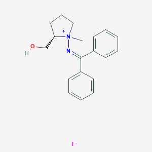 (2S)-1-Methyl-1-[N-(diphenylmethylene)]-2-hydroxymethylpyrrolidine,Hydrazonium Iodide图片