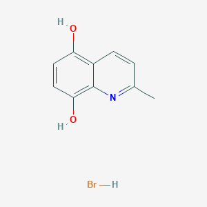 2-Methylquinoline-5,8-diol Hydrobromide图片