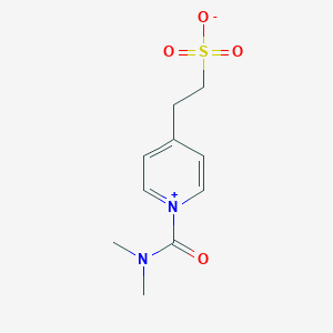 1-(二甲基氨基甲酰)-4-(2-磺乙基)吡啶鎓内盐图片
