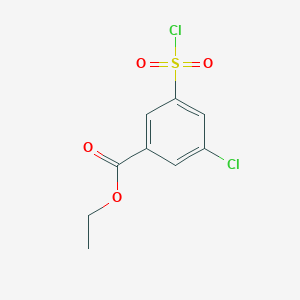 Ethyl 3-Chloro-5-(chlorosulfonyl)benzoate图片