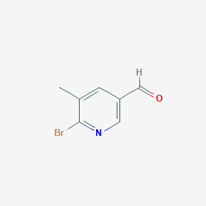6-Bromo-5-methylnicotinaldehyde图片