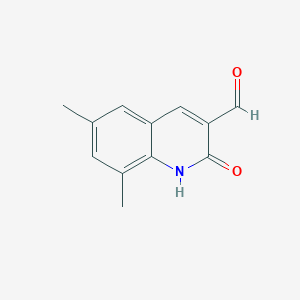 6,8-dimethyl-2-oxo-1,2-dihydro-3-quinolinecarbaldehyde图片