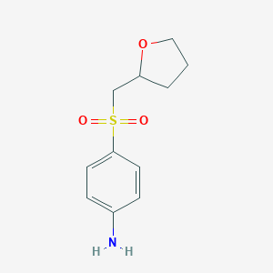 4-(oxolan-2-ylmethanesulfonyl)aniline图片