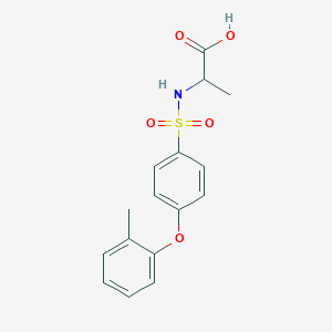 ((4-(o-tolyloxy)phenyl)sulfonyl)alanine图片