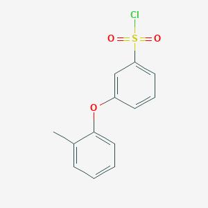 [3-(2-METHYLPHENOXY)PHENYL]SULFONYL CHLORIDE图片
