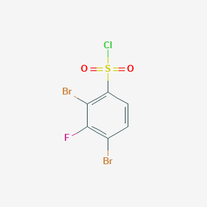 2,4-Dibromo-3-fluorobenzenesulfonyl chloride图片