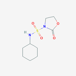 N-Cyclohexyl-2-oxooxazolidine-3-sulfonamide图片