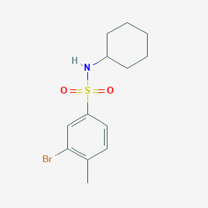 N-Cyclohexyl 3-bromo-4-methylbenzenesulfonamide图片