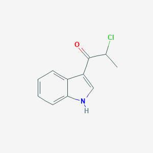 2-Chloro-1-(1H-indol-3-yl)-propan-1-one图片