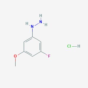 (3-fluoro-5-methoxyphenyl)hydrazine hydrochloride图片