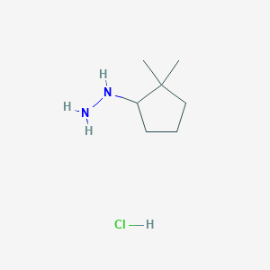 (2,2-dimethylcyclopentyl)hydrazine hydrochloride图片
