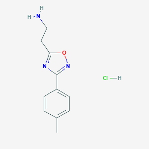 2-[3-(4-甲基苯)-1,2,4-氧杂二唑-5-基]乙胺盐酸盐图片
