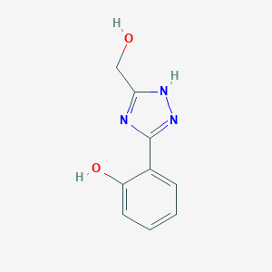 2-[3-(hydroxymethyl)-1H-1,2,4-triazol-5-yl]phenol图片