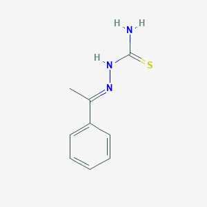 2-[(E)-1-Phenylethylidene]-1-hydrazinecarbothioamide图片