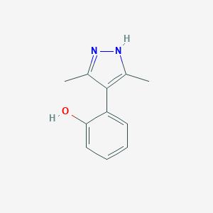 2-(3,5-dimethyl-1H-pyrazol-4-yl)phenol图片