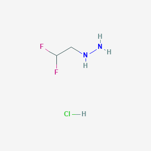 (2,2-difluoroethyl)hydrazine hydrochloride图片