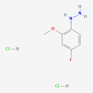 (4-Fluoro-2-methoxyphenyl)hydrazine Dihydrochloride图片