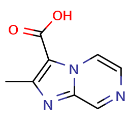 2-methylimidazo[1,2-a]pyrazine-3-carboxylicacid图片