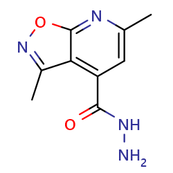3,6-dimethyl-[1,2]oxazolo[5,4-b]pyridine-4-carbohydrazide图片