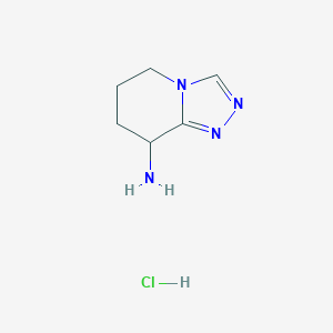 5H,6H,7H,8H-[1,2,4]triazolo[4,3-a]pyridin-8-amine hydrochlorideͼƬ