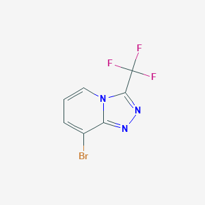 8-Bromo-3-(trifluoromethyl)-[1,2,4]triazolo[4,3-A]pyridine图片