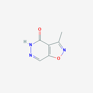 3-methyl-5H-isoxazolo[4,5-d]pyridazin-4-one图片