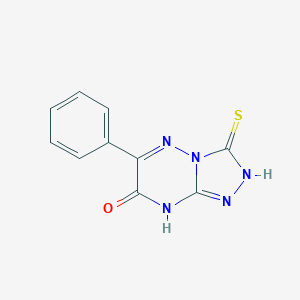 6-phenyl-3-sulfanyl-7H,8H-[1,2,4]triazolo[4,3-b][1,2,4]triazin-7-one图片