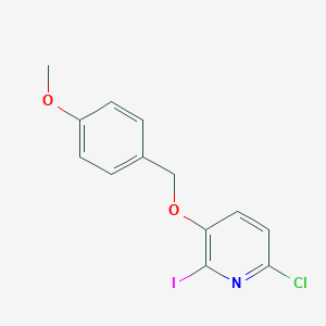 6-Chloro-2-iodo-3-(4-methoxybenzyloxy)-pyridine图片
