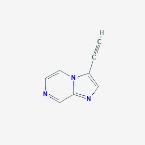 3-ethynylimidazo[1,2-a]pyrazine图片