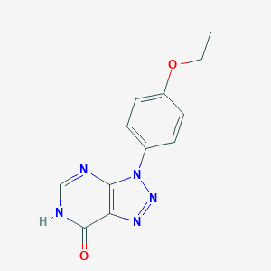 3-(4-Ethoxyphenyl)-3,6-dihydro-7H-[1,2,3]triazolo[4,5-d]pyrimidin-7-one图片